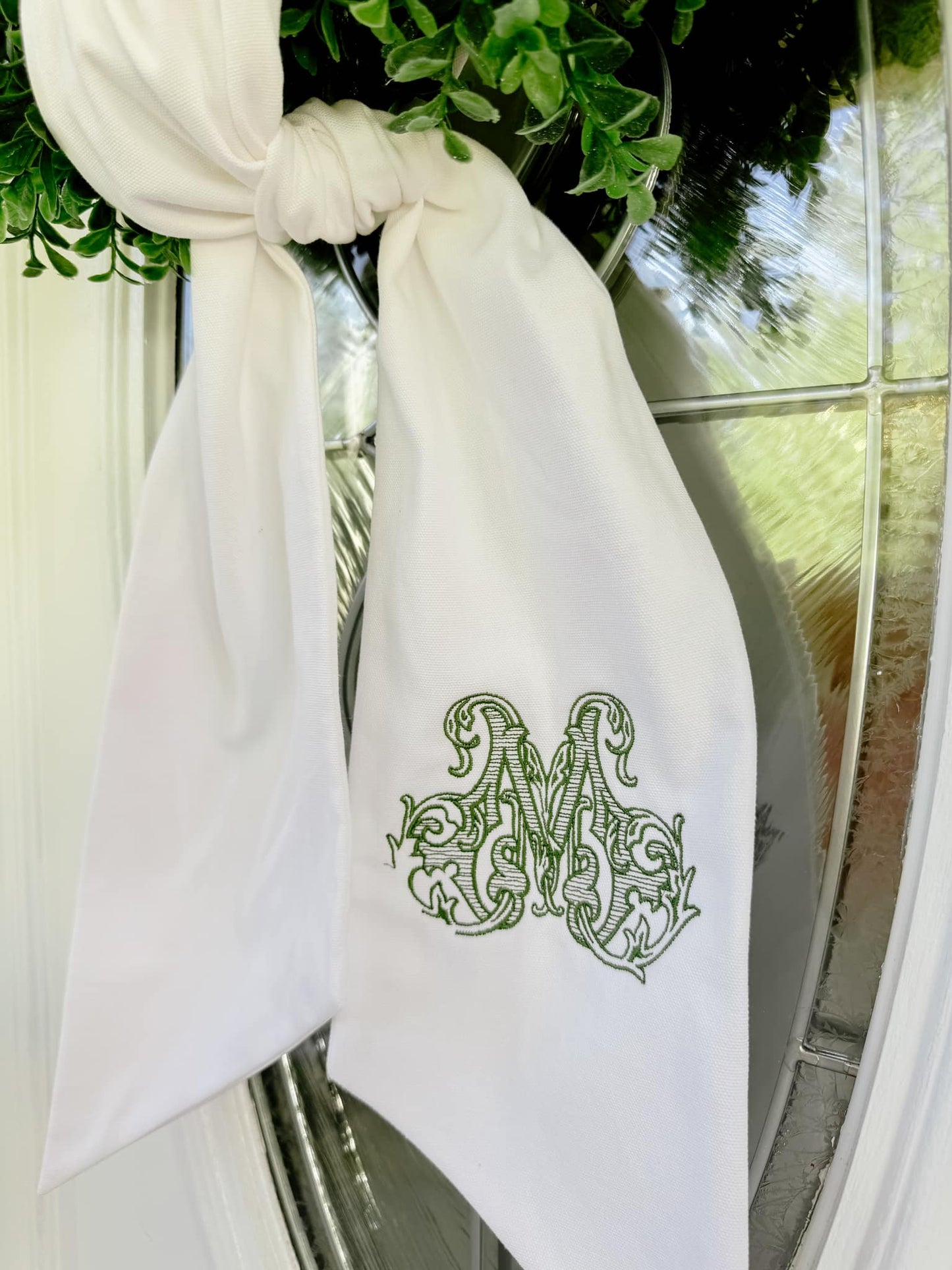 Wreath Sash