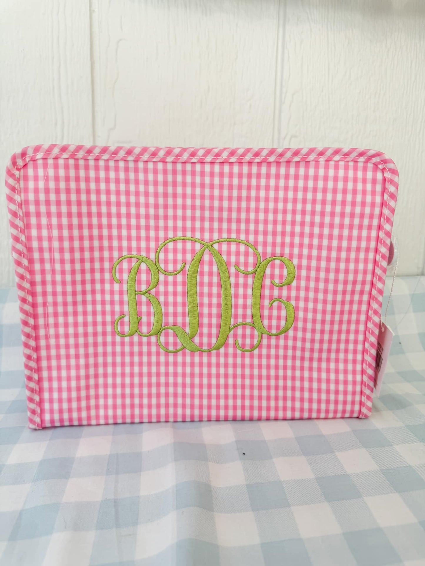 Roadie Large Pink Gingham