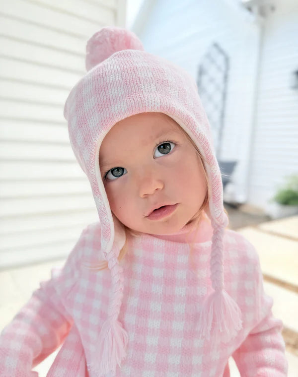 Gingham hats