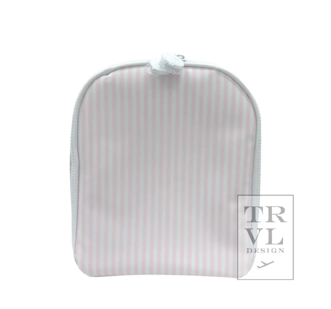 BIRNG IT lunch Tote: Pink Stripe