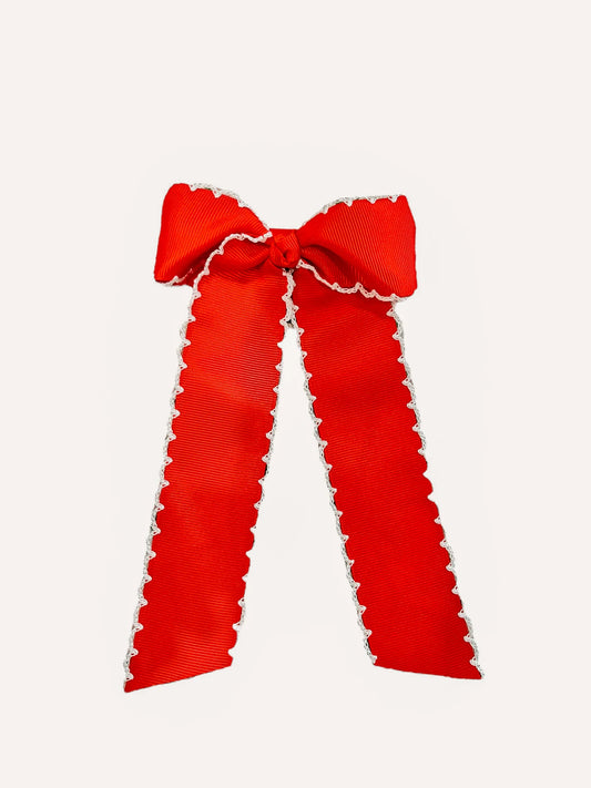 Moonstitch Bows: Red