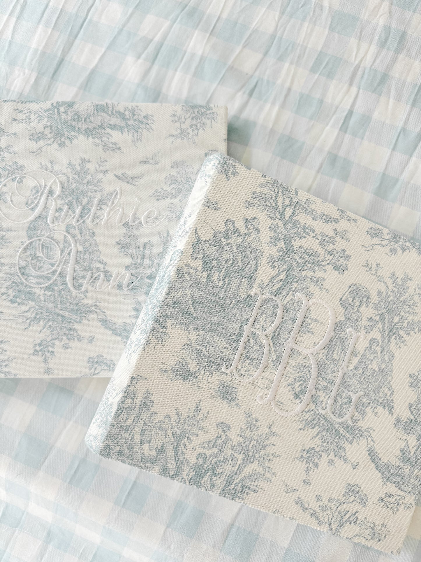 Blue Toile Photo Album