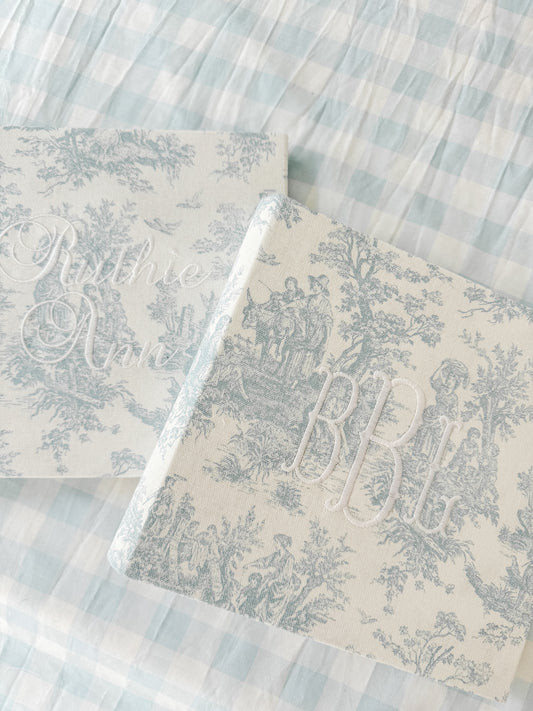 Blue Toile Photo Album