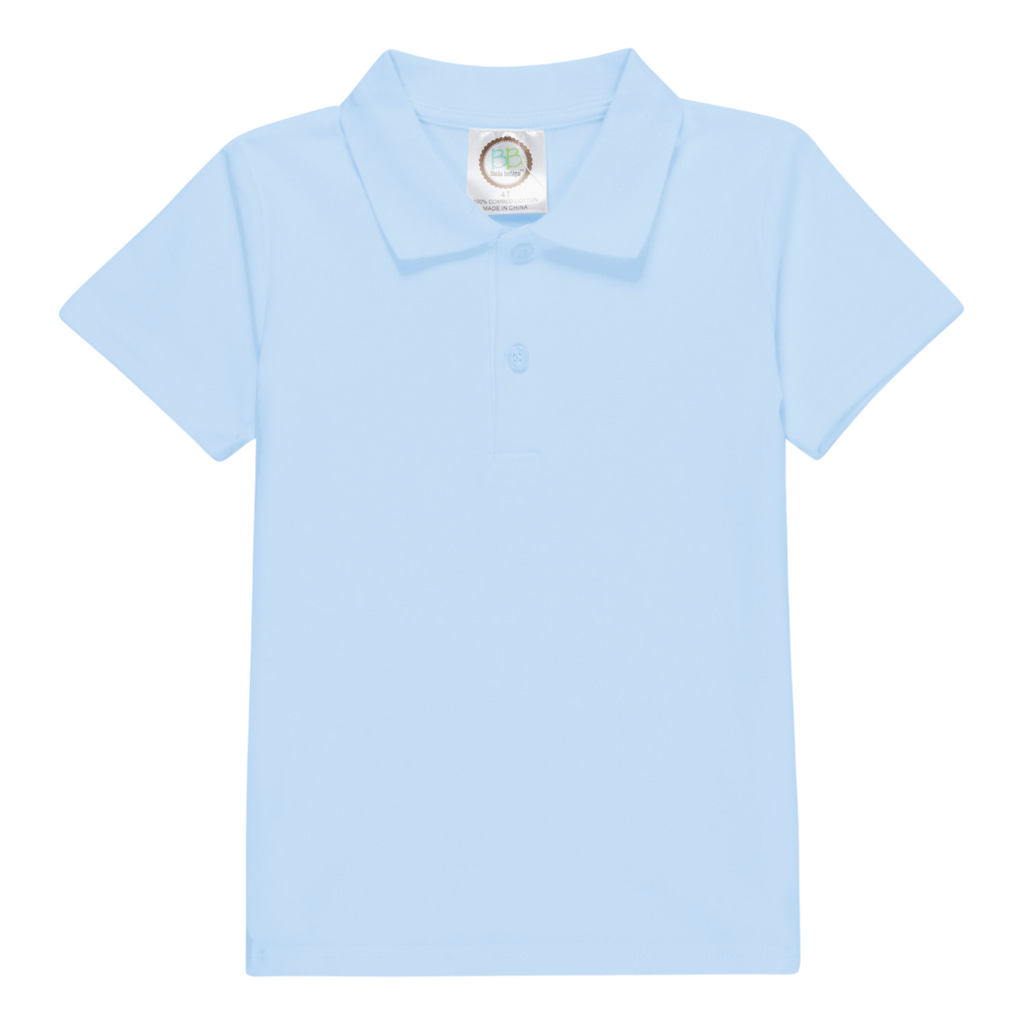 Boys Light Blue Collared Shirt