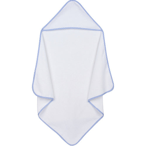 Blue Gingham Hooded Towel