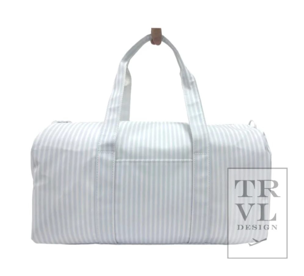 Weekender- Blue and White Stripes