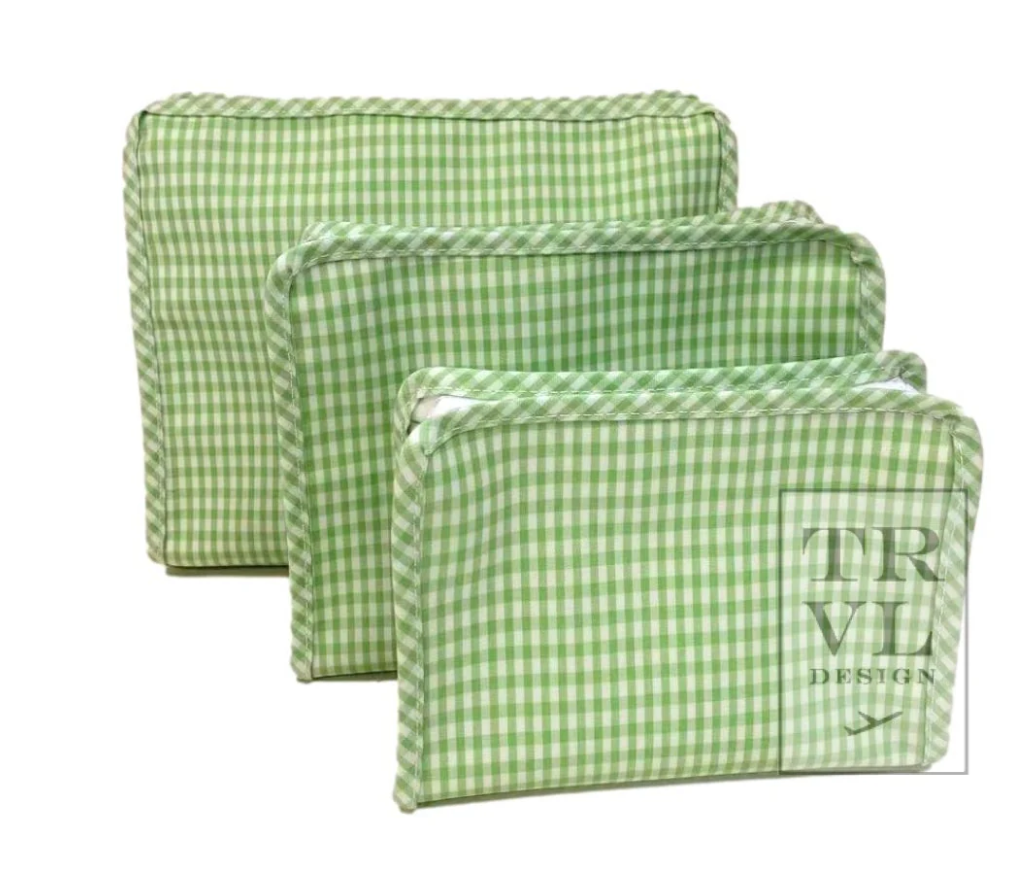 Roadie Large Green Gingham