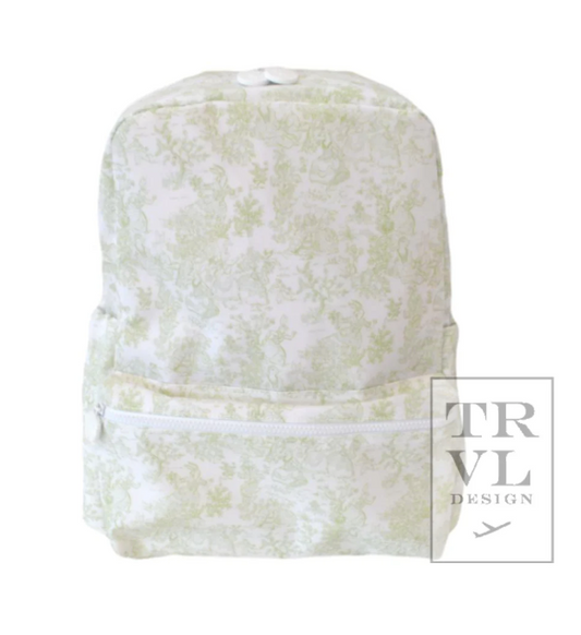 Backpack Green Toile