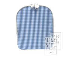 BRING IT lunch Tote: Gingham Sky