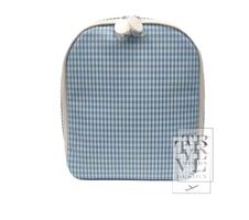 BRING IT lunch Tote: Gingham Mist