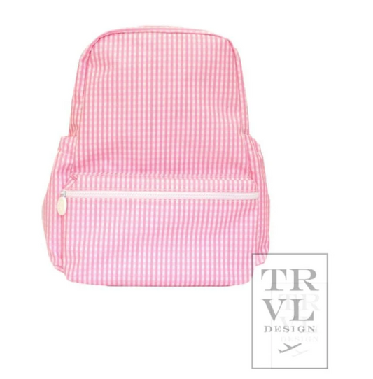 Backpack Gingham Pink