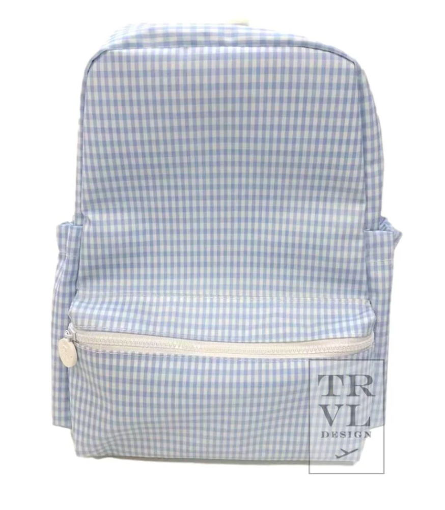 Backpack Gingham Mist