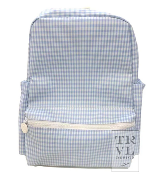 Backpack Gingham Mist