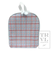 BRING IT lunch Tote: Classic Red Plaid