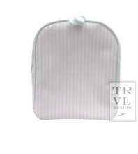 BRING IT lunch Tote: Classic Pink Stripe