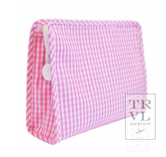 Roadie- Medium Gingham Pink