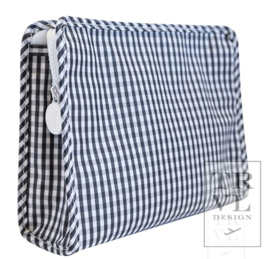 Roadie- Medium Gingham Black