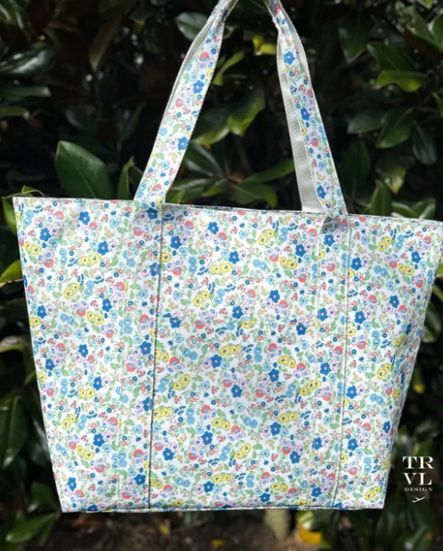 Jumbo Tote Bag: Posies