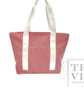 Classic Tote- Red Gingham