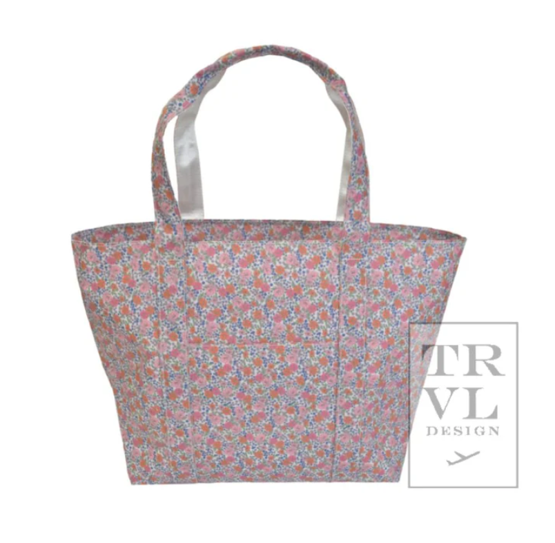 Jumbo Tote Bag: Garden Floral