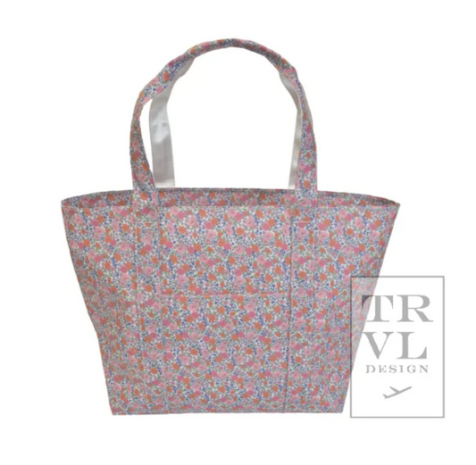 Jumbo Tote Bag: Garden Floral