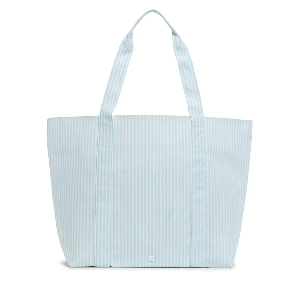 Jumbo Tote: Blue Plimico Stripe