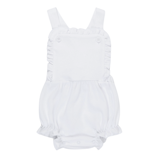 Ruffle Sun Bubble: White