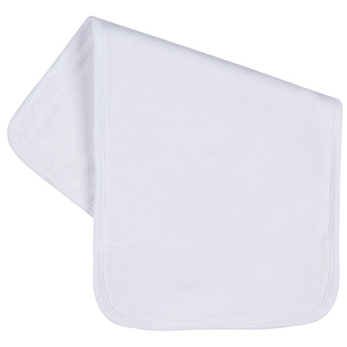 Burp Cloth: White