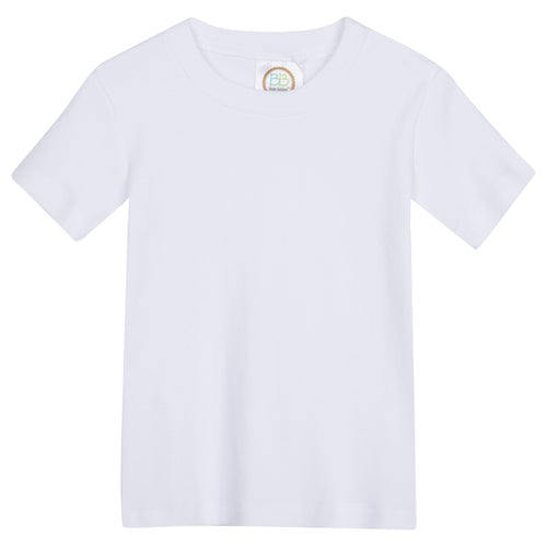 White Short Sleeve Tee